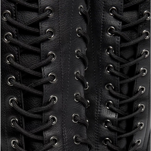 NIB Dr. Martens Rare Azreya Leather28-Eye Platform OTK Lace Up Boots US 8 UK 6 - Picture 11 of 16